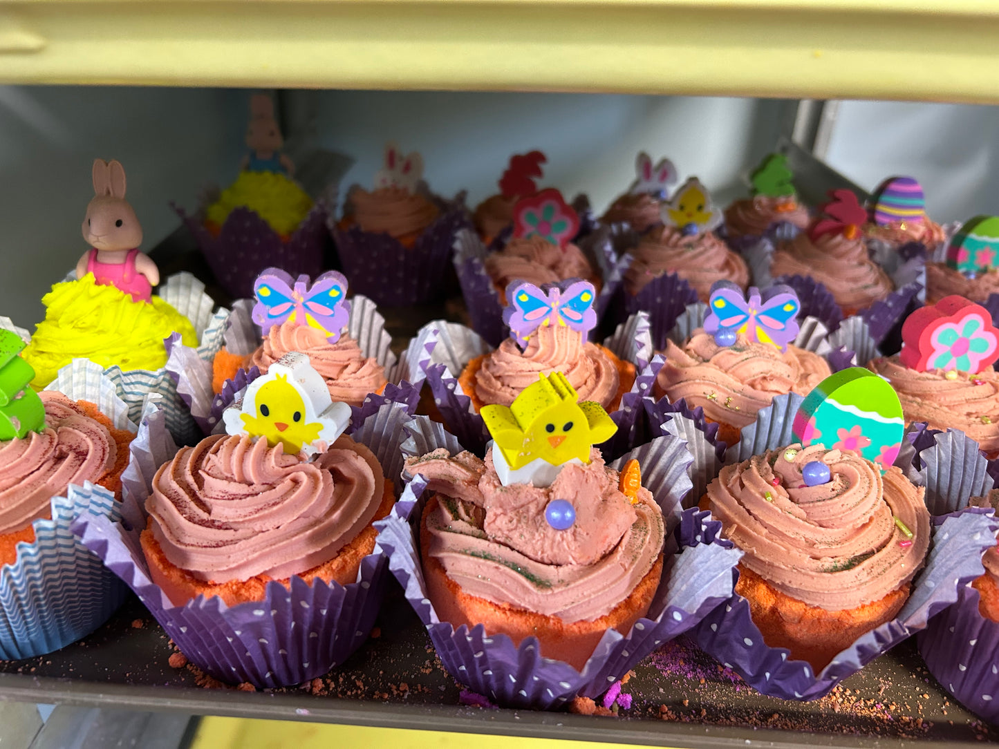 Easter bath bombs