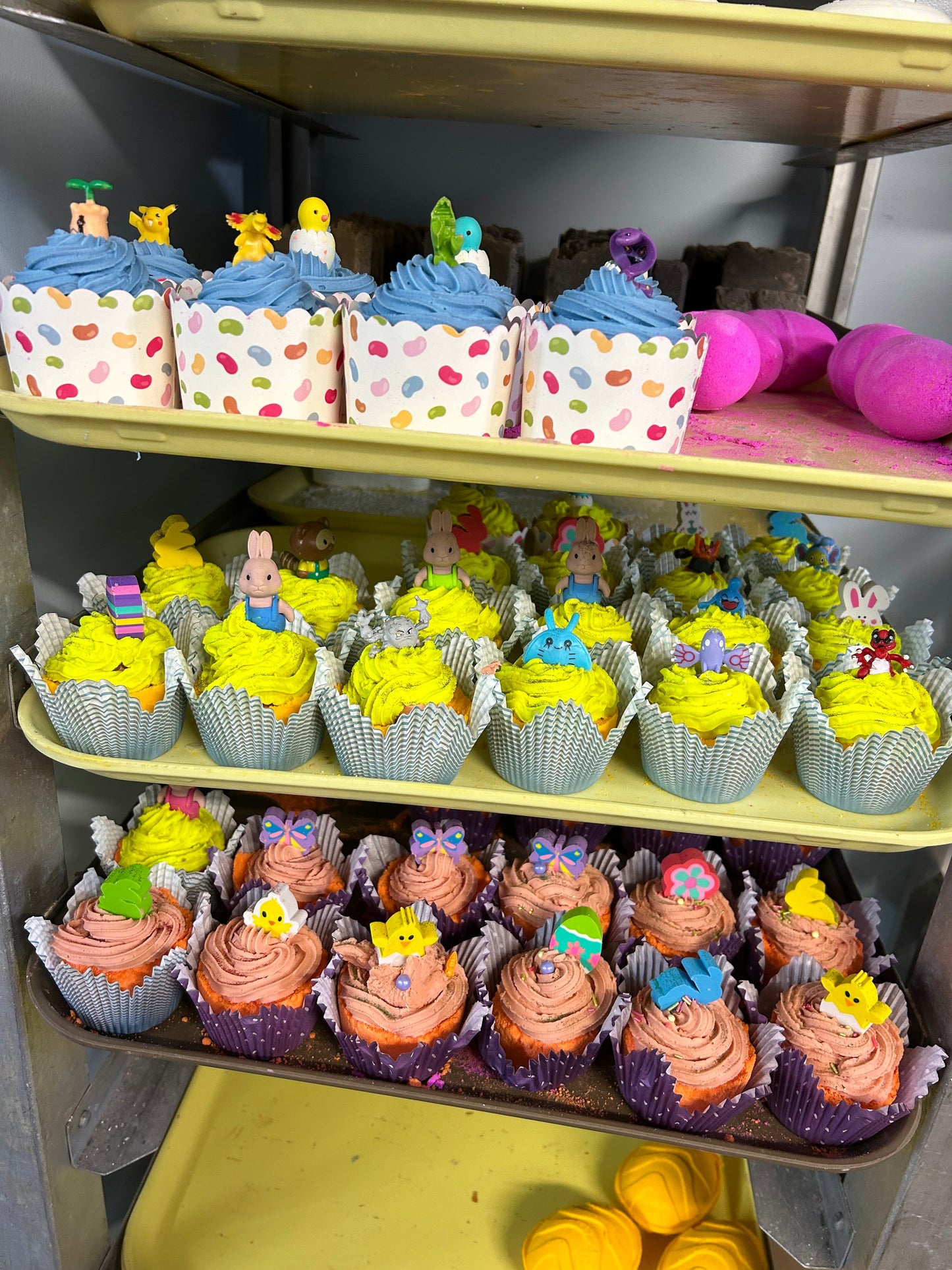Easter bath bombs