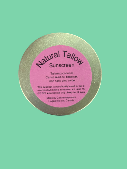 Natural Tallow Sunscreen