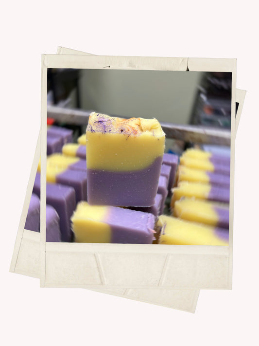 Vegan Lavenders Lemon Soap