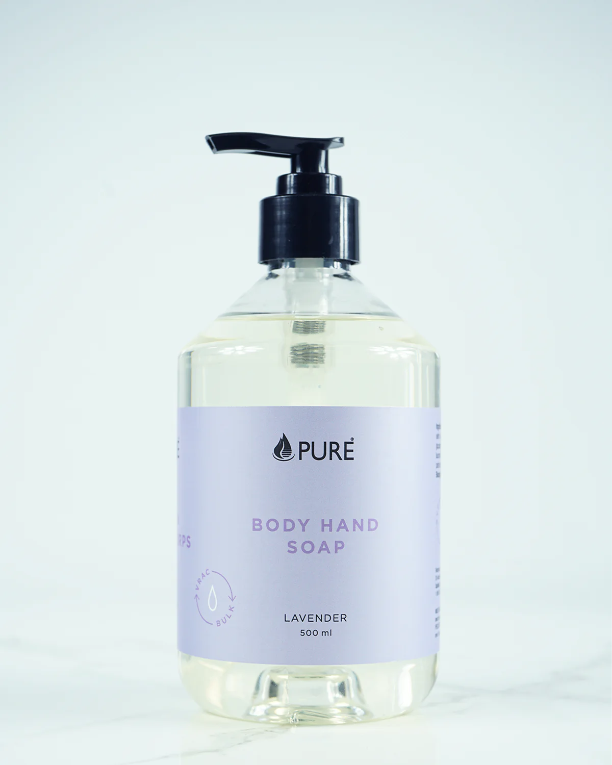 Our moisturizing cleanser just makes your life easier. It goes everywhere (kitchen/bathroom sink, shower, gym bag, name it!). It also pleases everyone. With its natural ingredients and delicate formula, it fits any type of skin, even the most sensitive. There is even a hypoallergenic version, perfume less.