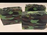 vanilla sandalwood mens soaps looks like camo