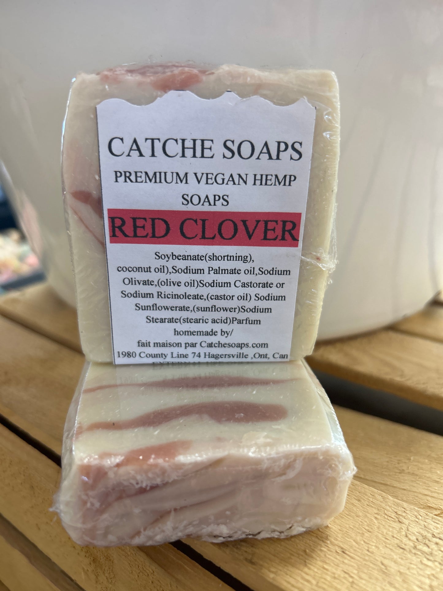Red Clover Vegan Soap